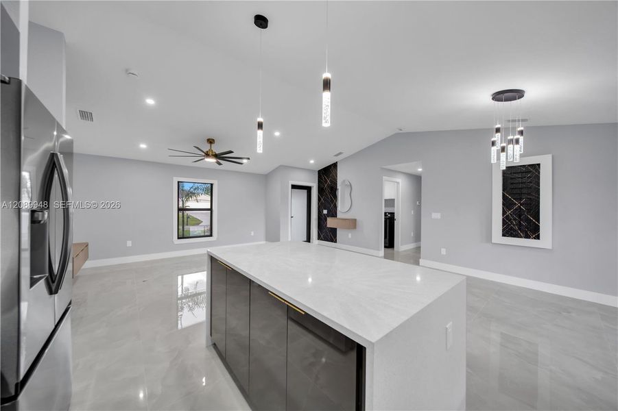 Furnished interior view inside a new home in , Cape Coral (Image 6).