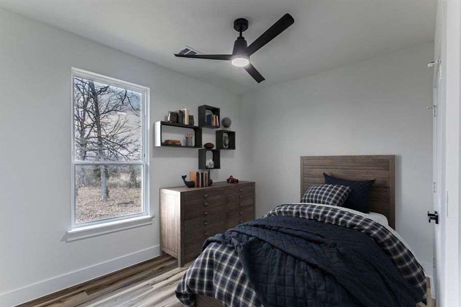 Furnished interior view inside a new home in , Malakoff (Image 9).
