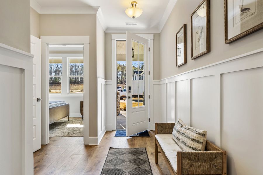 Representative furnished interior of a home built from the Whitmore by Hunter Quinn Homes in Walker's Pointe, Anderson (Image 14).