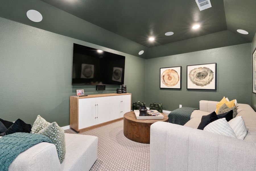 Plan 1565 Media Room Representative Photo Plan 1565 Media Room Representative Photo