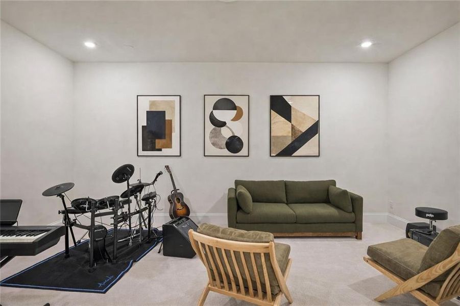 Furnished interior view inside a new home in Waterside Single Family, Peachtree Corners (Image 40).