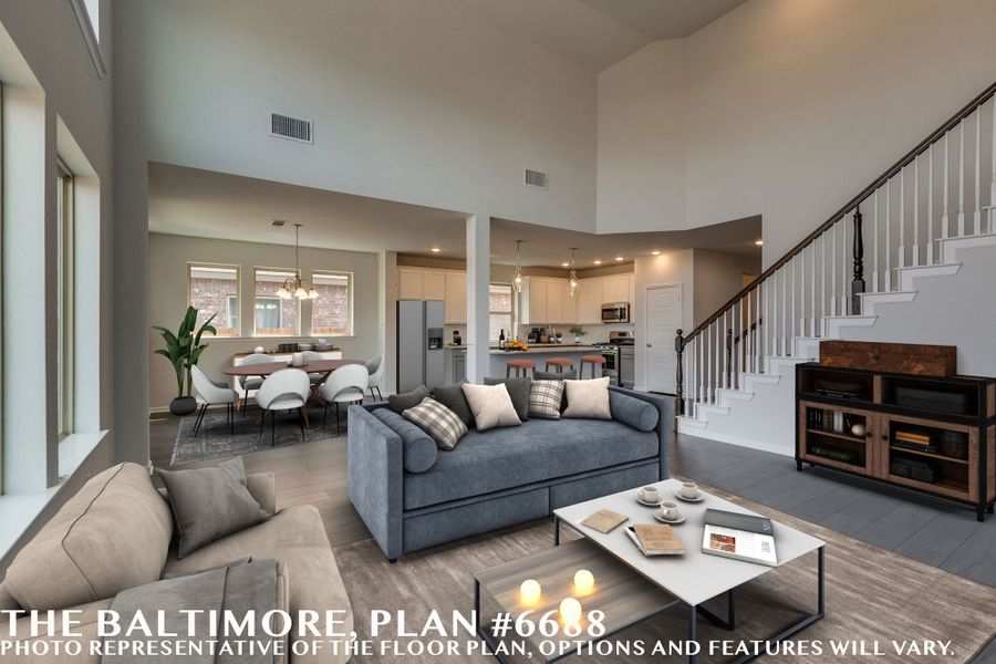 The Baltimore - Living Room