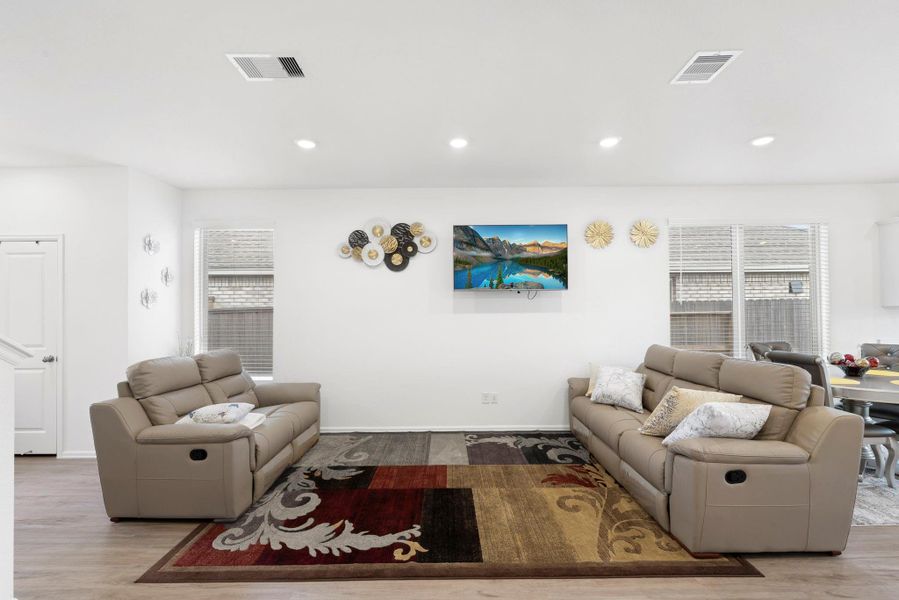 Furnished interior view inside a new home in Tavola: Gulf Coast Collection, New Caney (Image 35).