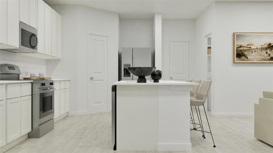 Furnished interior view inside a new home in , Copperas Cove (Image 10).