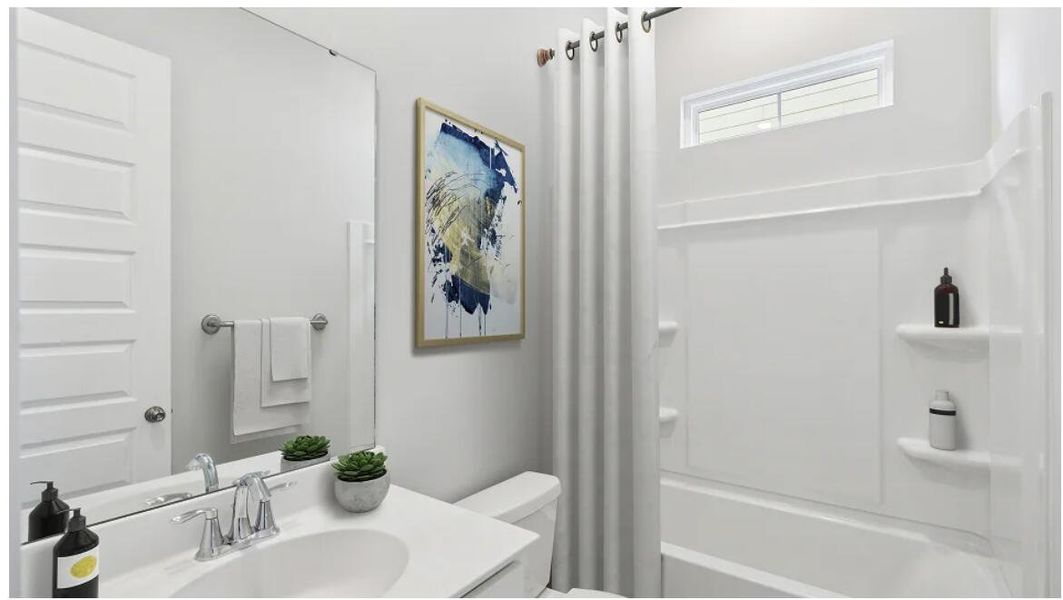 Furnished interior view inside a new home in Carnes Crossroads: Arbor Collection, Summerville (Image 5). Furnished interior view inside a new home in Carnes Crossroads: Arbor Collection, Summerville (Image 5).