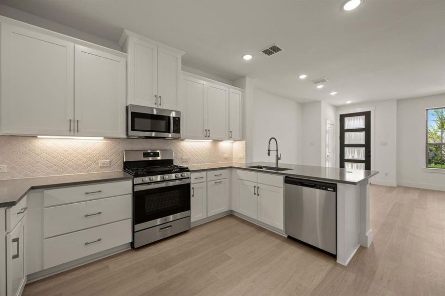 Furnished interior view inside a new home in Karis, Crowley (Image 7). Furnished interior view inside a new home in Karis, Crowley (Image 7).