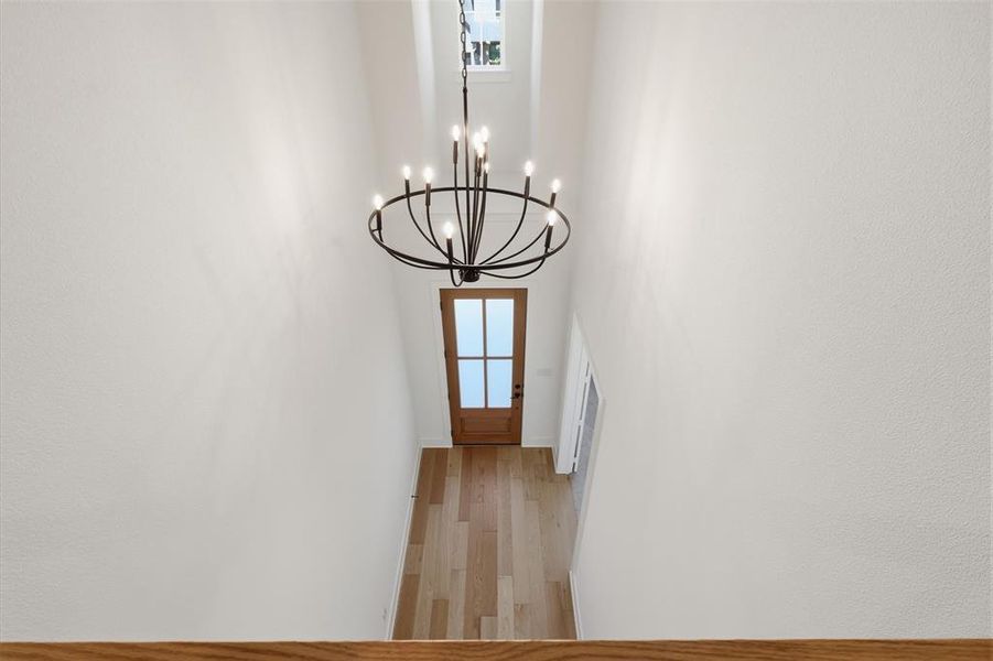 Stunning open and inviting entry.