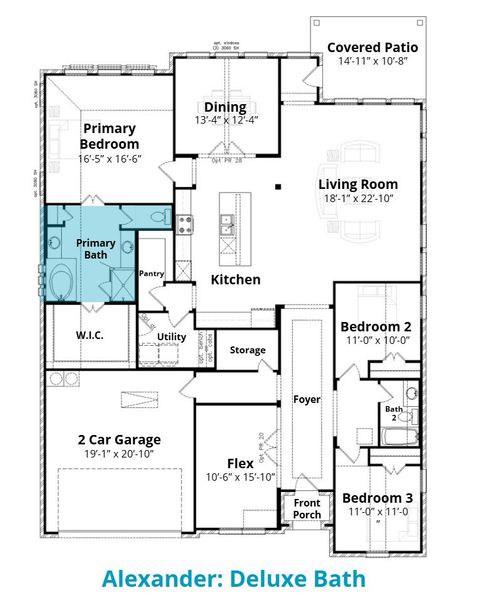 2D floor plan layout for the Alexander by John Houston Homes in Lake Forest, Woodway, TX (Image 6). 2D floor plan layout for the Alexander by John Houston Homes in Lake Forest, Woodway, TX (Image 6).