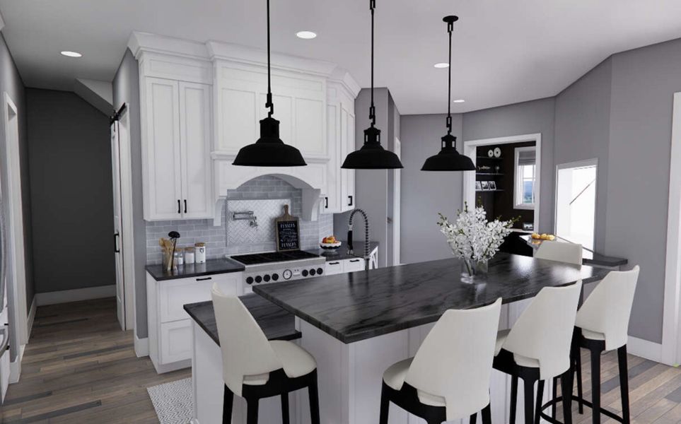 Representative furnished interior of a home built from the Milton by Zeal Home Builders in Patti Lynn Hills, Paradise (Image 11).