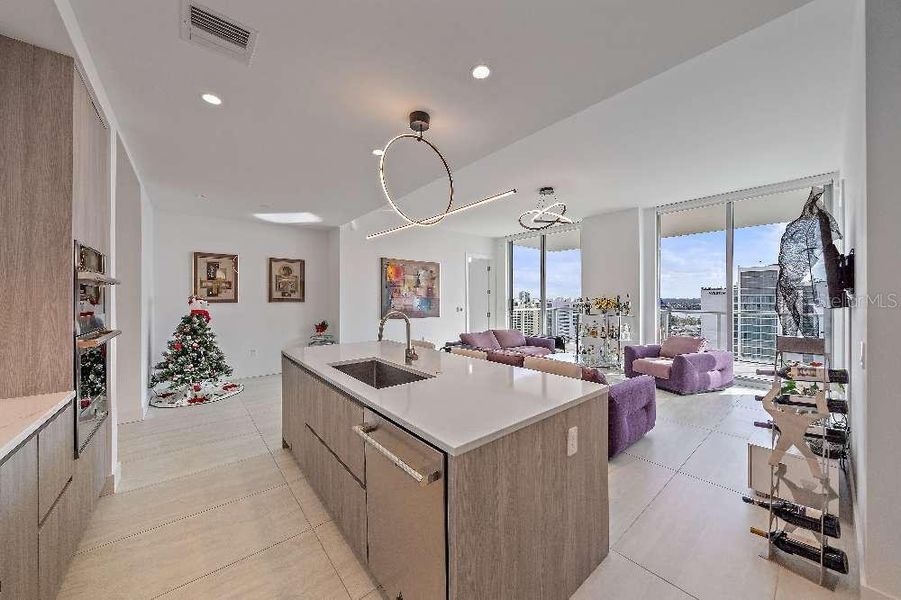 Furnished interior view inside a new home in , Sarasota (Image 18).