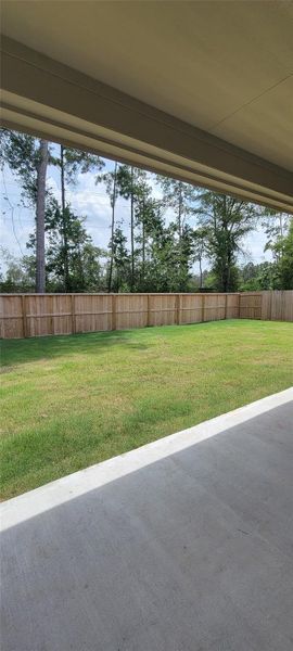 Exterior details and patio area of a home in The Highlands: Pinnacle Collection, Porter Heights (Image 3). Exterior details and patio area of a home in The Highlands: Pinnacle Collection, Porter Heights (Image 3).