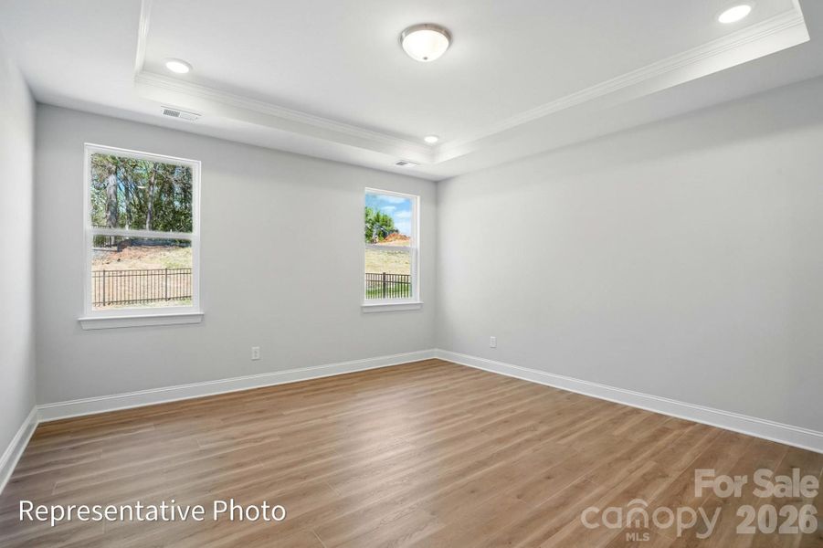 Spacious, unfurnished interior of a new home in Heritage - 55+ Community, Indian Trail (Image 15).