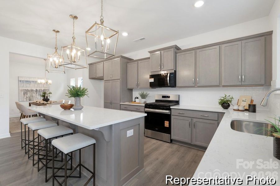 Furnished interior view inside a new home in Huntington Hills, Lincolnton (Image 16).