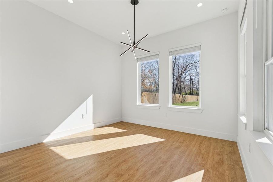 Spacious, unfurnished interior of a new home in , Dallas (Image 28).