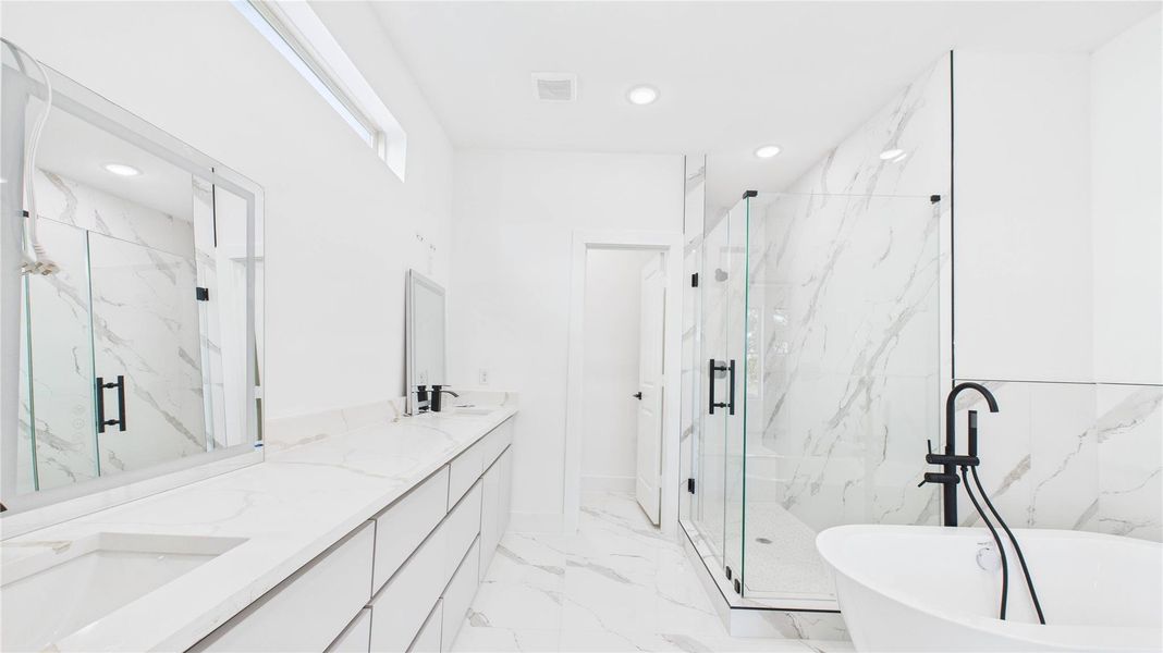 Furnished interior view inside a new home in , Houston (Image 9).