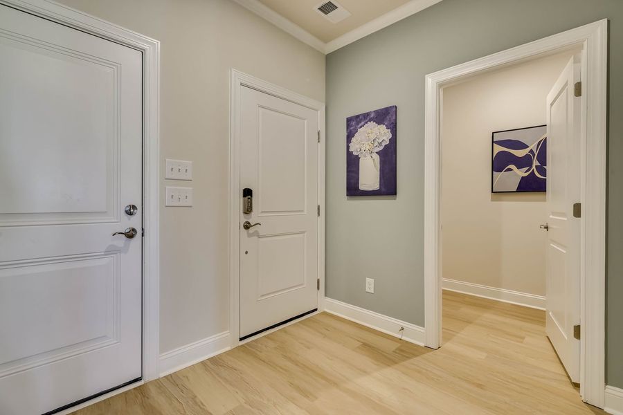 Garage and Patio Entry