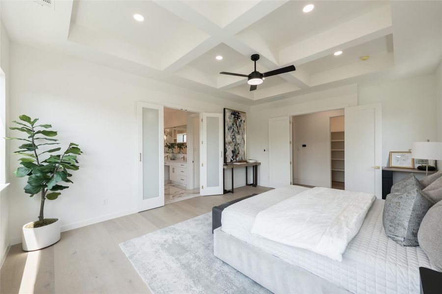 Furnished interior view inside a new home in , Houston (Image 14).