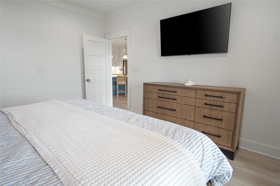 Furnished interior view inside a new home in , Crystal Beach (Image 11). Furnished interior view inside a new home in , Crystal Beach (Image 11).
