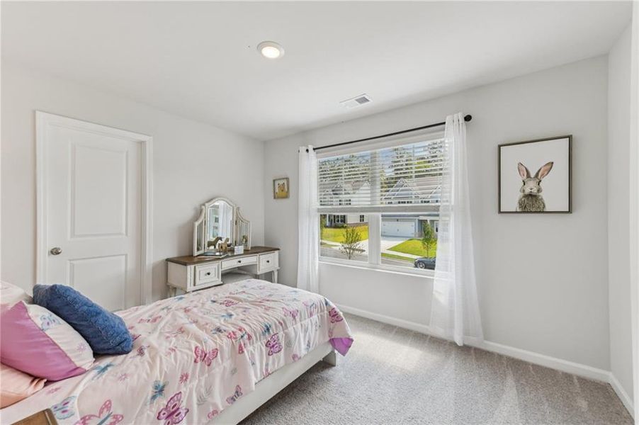 Furnished interior view inside a new home in The Hills at Cedar Creek, Winder (Image 11).