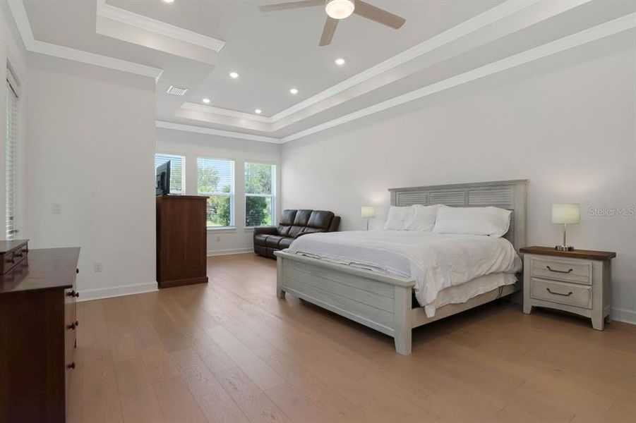 Furnished interior view inside a new home in River's Edge, Wesley Chapel (Image 36).