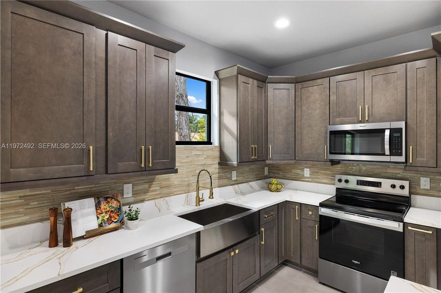 Furnished interior view inside a new home in , North Port (Image 18).