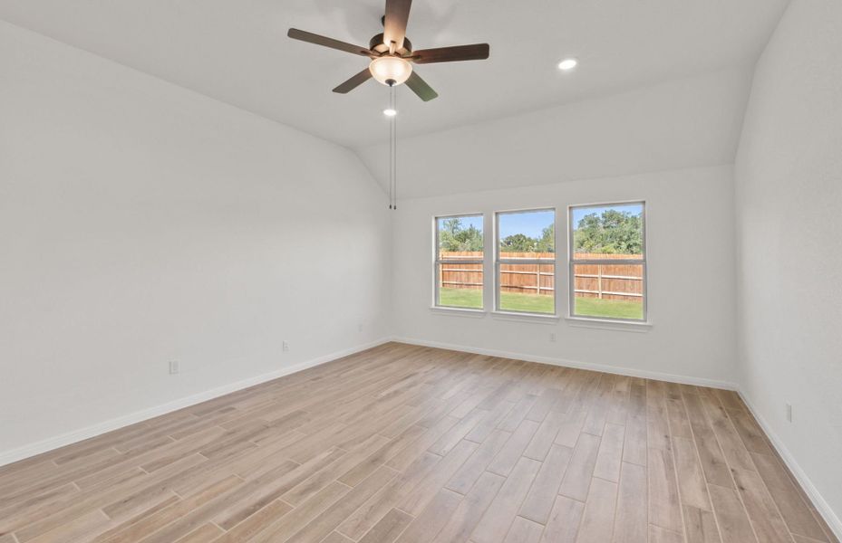 Spacious, unfurnished interior of a new home in Saddleback at Santa Rita Ranch, Liberty Hill (Image 43). Spacious, unfurnished interior of a new home in Saddleback at Santa Rita Ranch, Liberty Hill (Image 43).