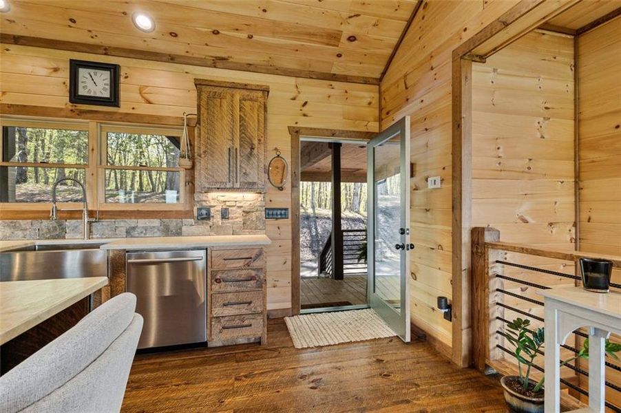 Furnished interior view inside a new home in , Morganton (Image 12).
