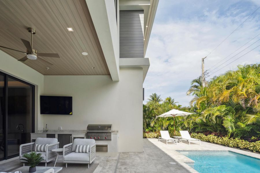 Furnished interior view inside a new home in , Boca Raton (Image 41). Furnished interior view inside a new home in , Boca Raton (Image 41).