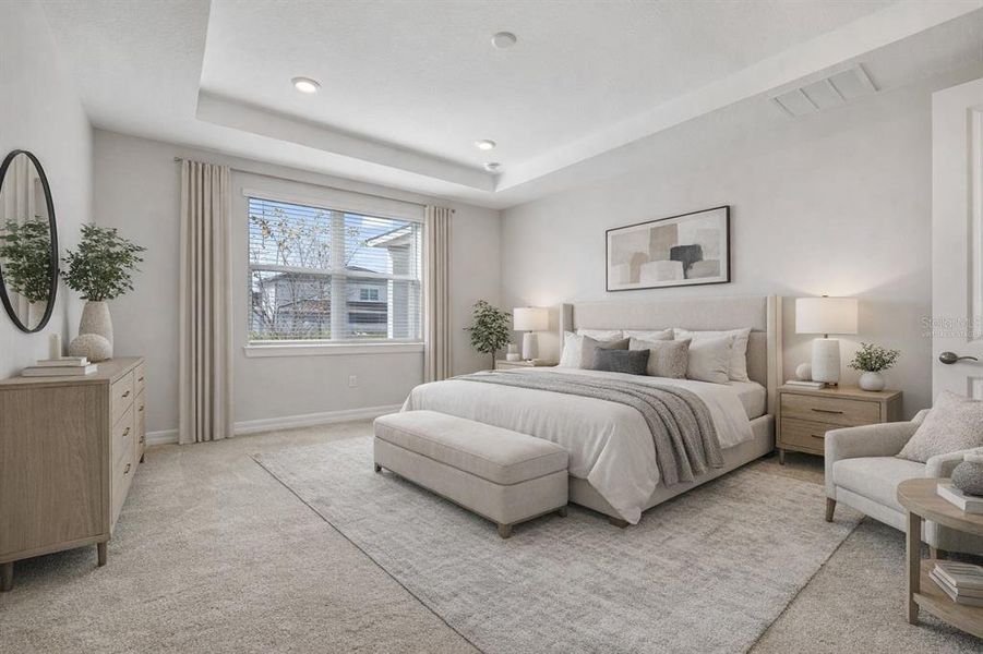 Furnished interior view inside a new home in Willow Ridge, Montverde (Image 8).