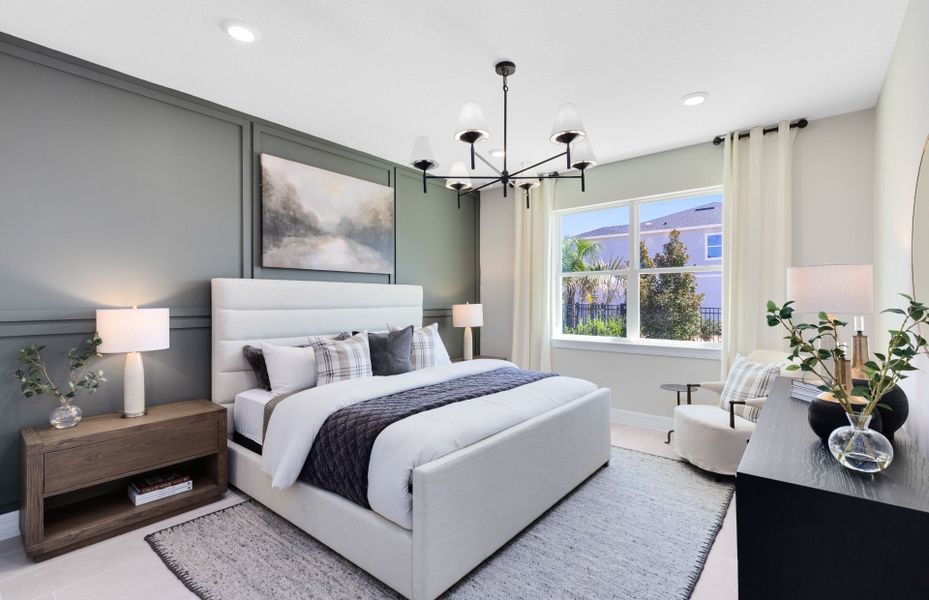 Representative furnished interior of a home built from the Cardinal by Pulte Homes in Parkside Trails, Clermont (Image 6).