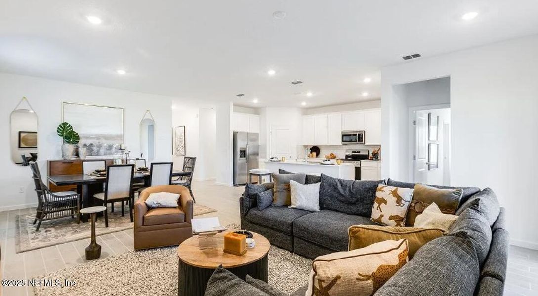 Furnished interior view inside a new home in Granary Park: Granary Park 50s, Green Cove Springs (Image 30). Furnished interior view inside a new home in Granary Park: Granary Park 50s, Green Cove Springs (Image 30).