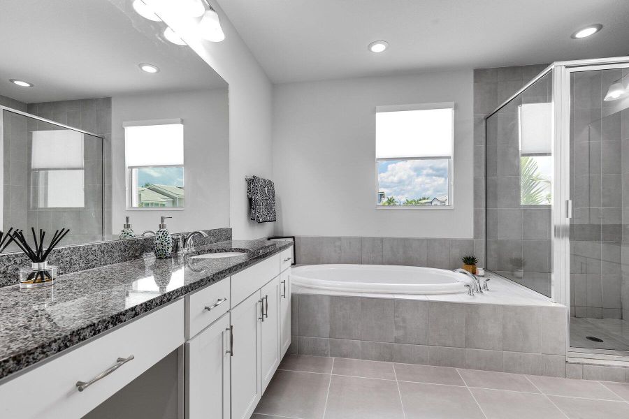 Furnished interior view inside a new home in , Westlake (Image 9).