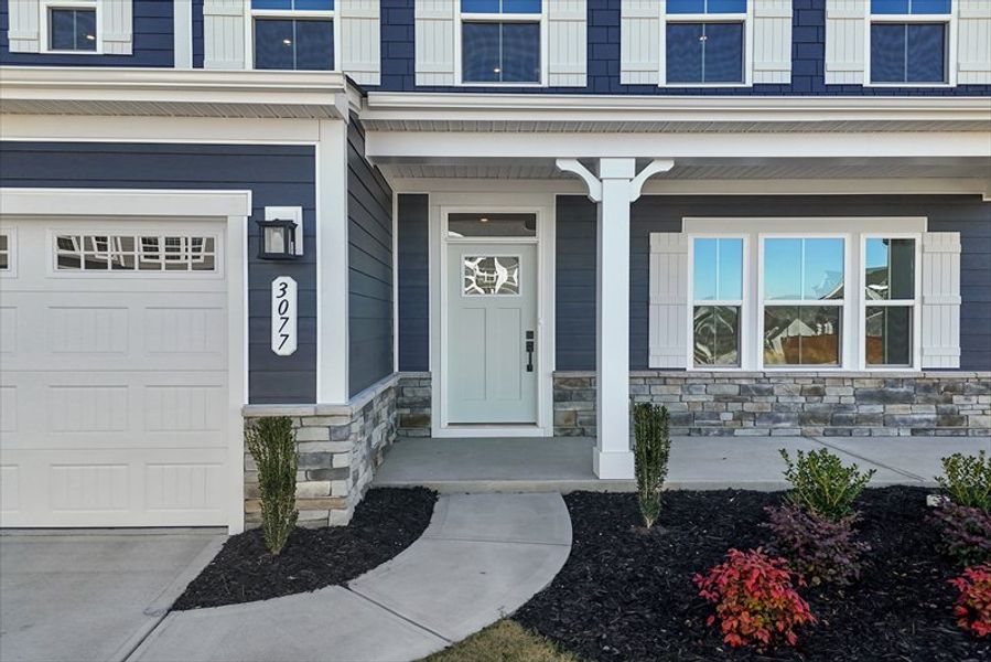 Exterior details and patio area of a home in Berkeley, Spartanburg (Image 3).