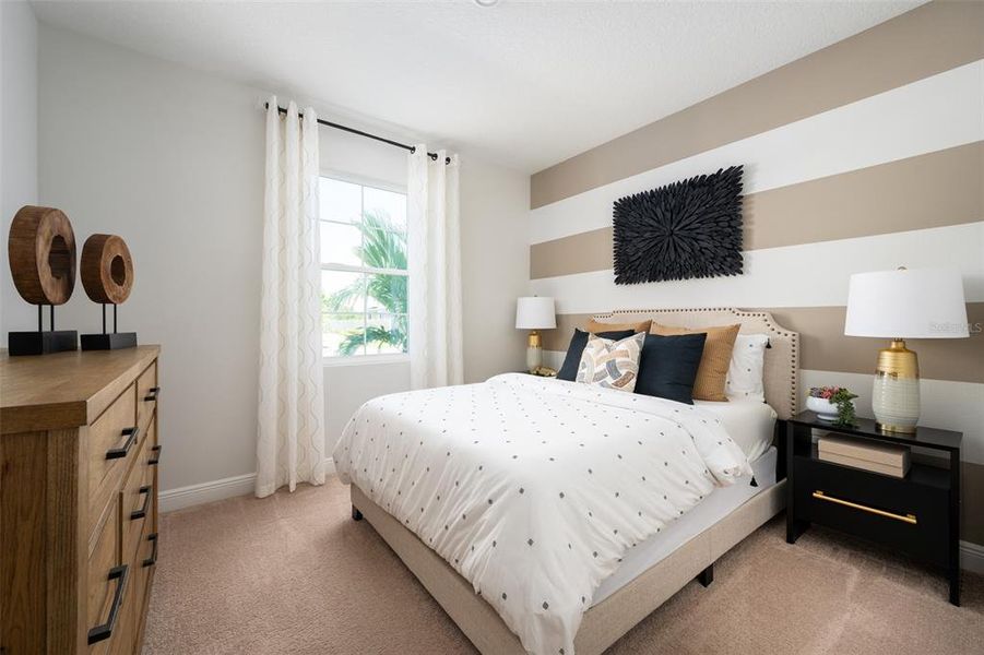 Furnished interior view inside a new home in Pasadena Woods, Dade City (Image 12). Furnished interior view inside a new home in Pasadena Woods, Dade City (Image 12).