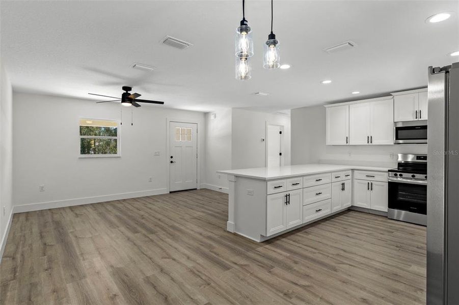 Furnished interior view inside a new home in , Brooksville (Image 8). Furnished interior view inside a new home in , Brooksville (Image 8).