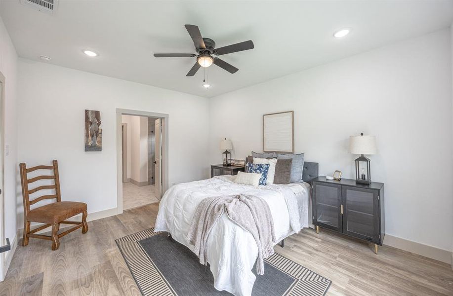 Furnished interior view inside a new home in , Fort Worth (Image 6). Furnished interior view inside a new home in , Fort Worth (Image 6).