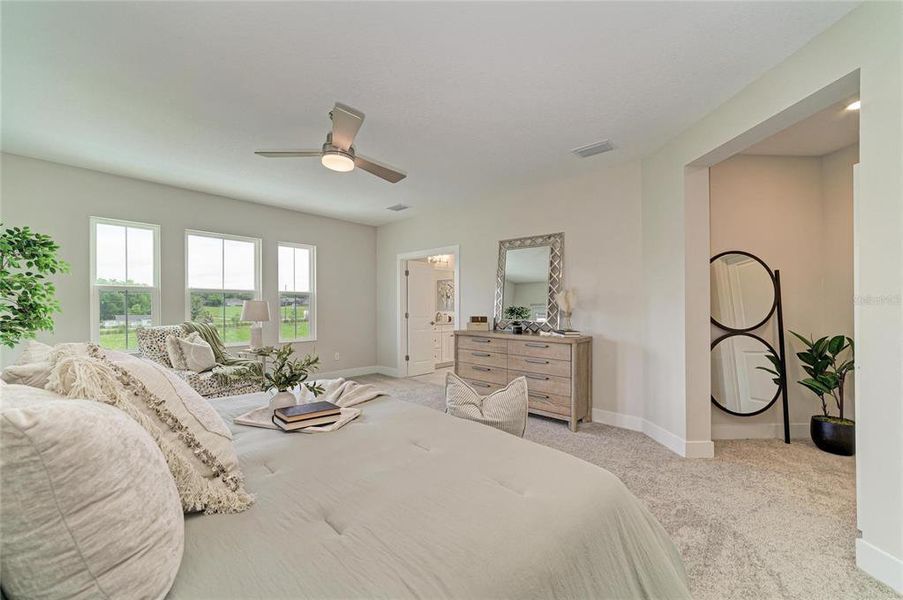 Furnished interior view inside a new home in Barrington Preserve, Parrish (Image 15).