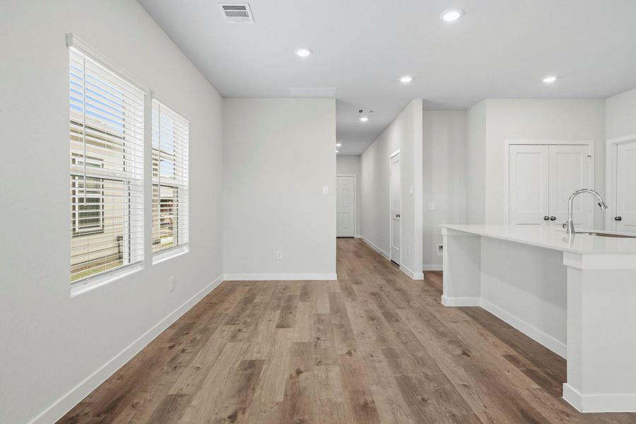 Spacious, unfurnished interior of a new home in Northpark South, Porter (Image 19). Spacious, unfurnished interior of a new home in Northpark South, Porter (Image 19).