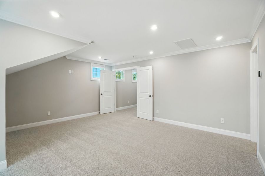 Representative unfurnished interior of a home built from the Duke by Mattamy Homes in The Townes at Wade Ardrey, Charlotte (Image 27). Representative unfurnished interior of a home built from the Duke by Mattamy Homes in The Townes at Wade Ardrey, Charlotte (Image 27).