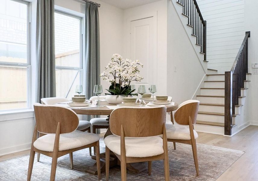 Furnished interior view inside a new home in Riceland, Mont Belvieu (Image 27).