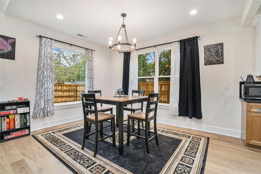 Furnished interior view inside a new home in , Marietta (Image 22). Furnished interior view inside a new home in , Marietta (Image 22).