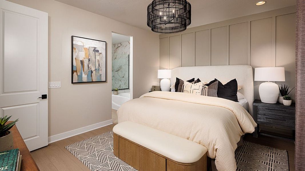 Representative furnished interior of a home built from the London by Taylor Morrison in Alamar, Avondale (Image 10).