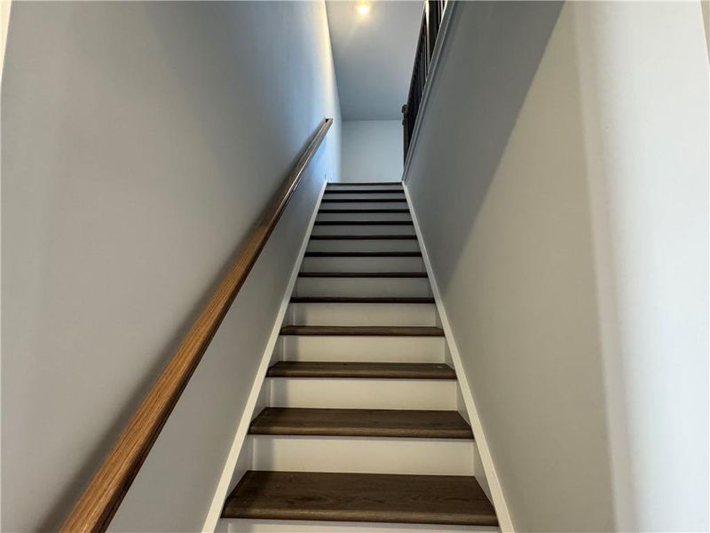Close-up of interior finishes inside a home in Rosewood Lake Preserve, Hoschton (Image 12).