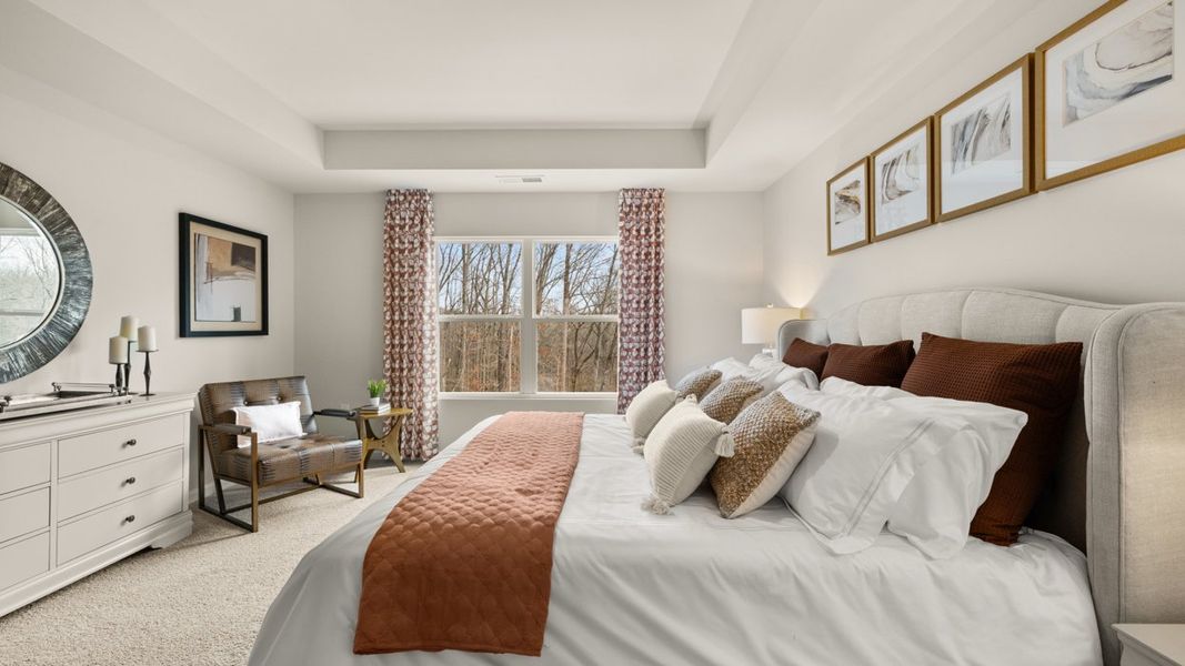 Furnished interior view inside a new home in Echo Glen, Stockbridge (Image 16).