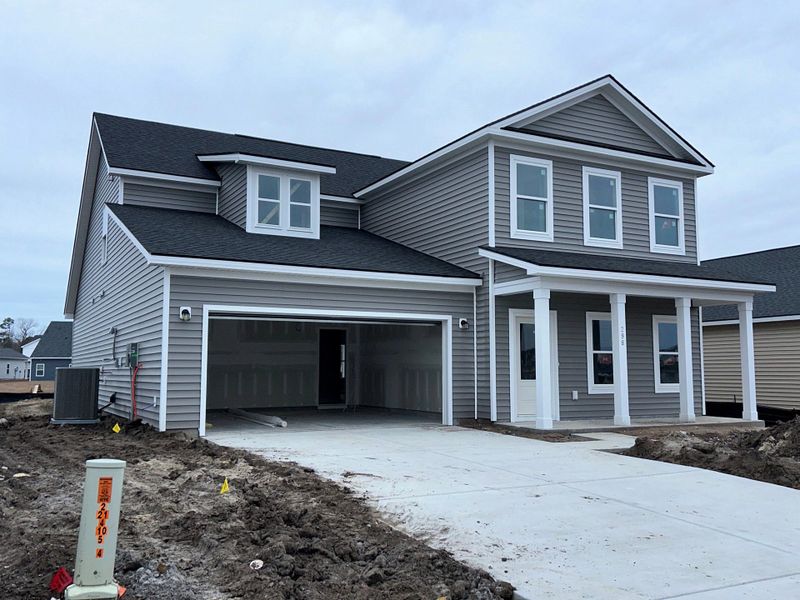 In-progress construction of a new home in Trieste at Bella Vita, Myrtle Beach, SC (Image 4).