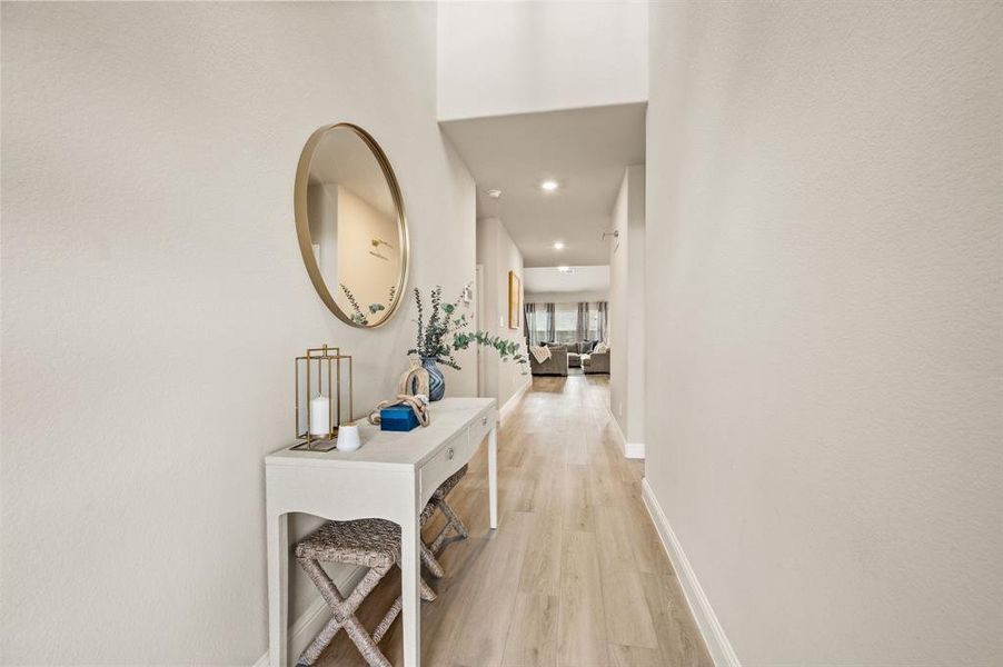 Furnished interior view inside a new home in , Fort Worth (Image 13).