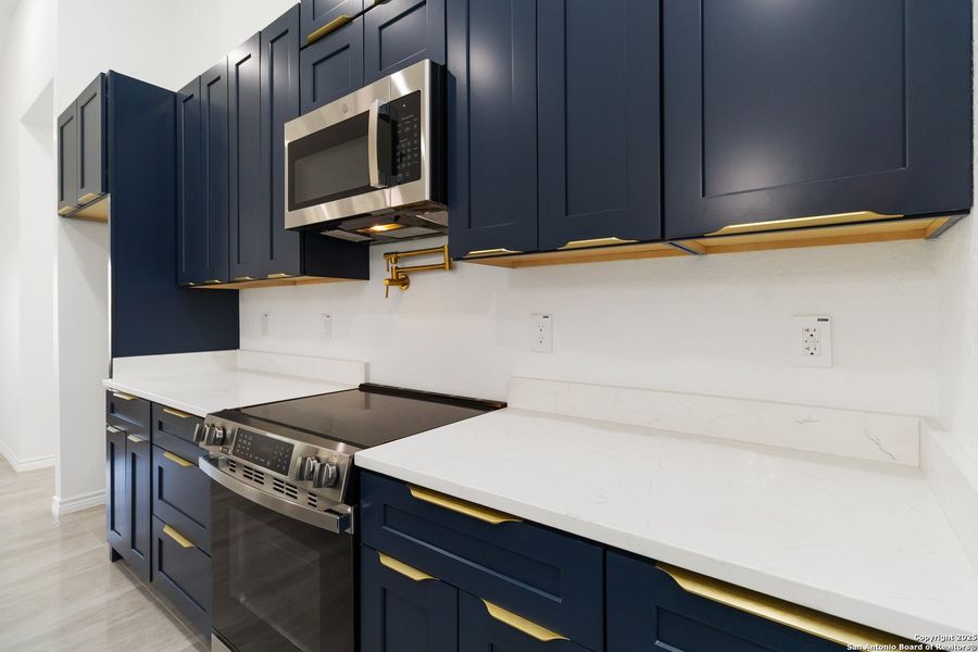 Furnished interior view inside a new home in , San Antonio (Image 16).