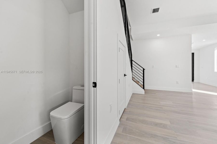 Furnished interior view inside a new home in , Miami (Image 3).