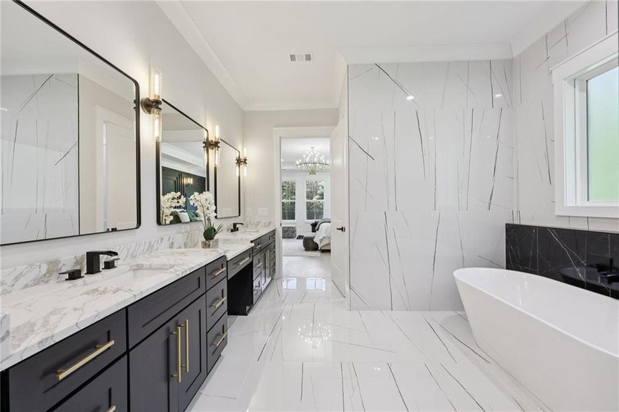 Furnished interior view inside a new home in , Hoschton (Image 40). Furnished interior view inside a new home in , Hoschton (Image 40).