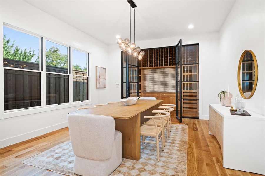 Furnished interior view inside a new home in , Dallas (Image 4).